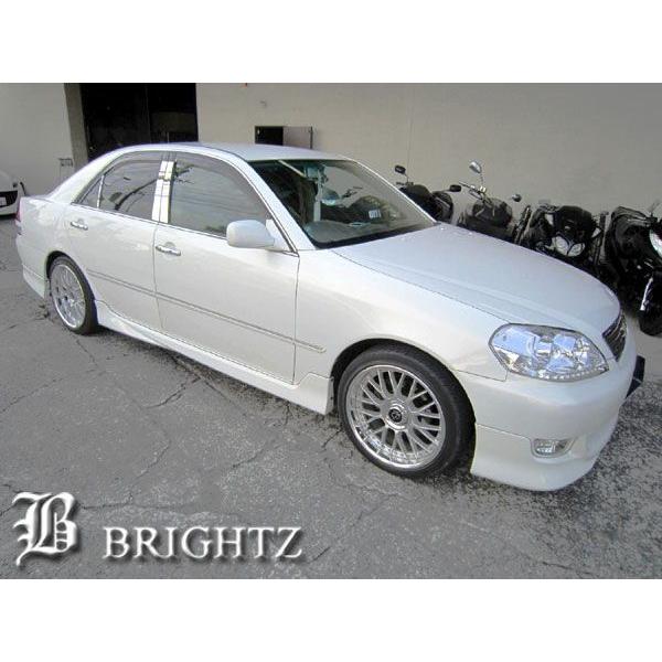 BRIGHTZ マーク2ブリット 110系 超鏡面ステ ド 3846 4898 ブライツ BRIGHTZ マークII 110 115 超鏡面ステンレスメッキピラー