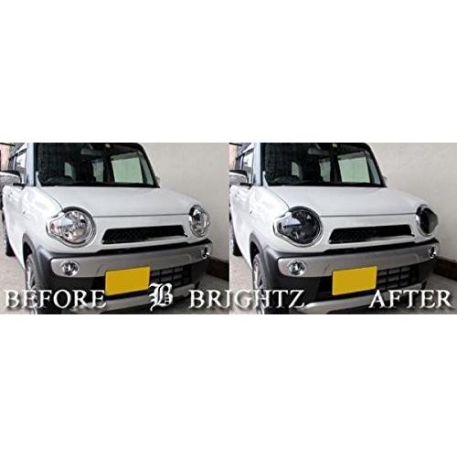 ブライツ BRIGHTZ ハスラー MR31S MR41S スモークヘッドライトカバー