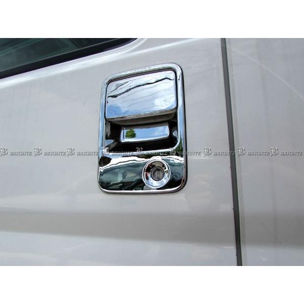 シルバーメッキ　リプロダクト　3点セット ブライツ BRIGHTZ アクティトラック HA メッキドアハンドルカバー ノブ