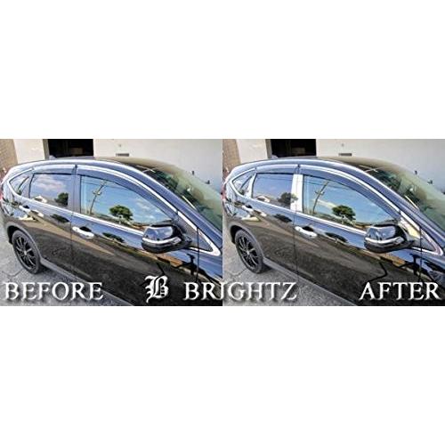 CR-V RM1/RM4型 12p 高級プラチナム超鏡面ブラックメッキピラー ブライツ BRIGHTZ CR-V RM1 RM4 超鏡面ステンレスメッキピラーパネル