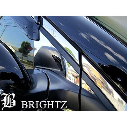 CR-V RM1/RM4型 12p 高級プラチナム超鏡面ブラックメッキピラー ブライツ BRIGHTZ CR-V RM1 RM4 超鏡面ステンレスメッキピラーパネル