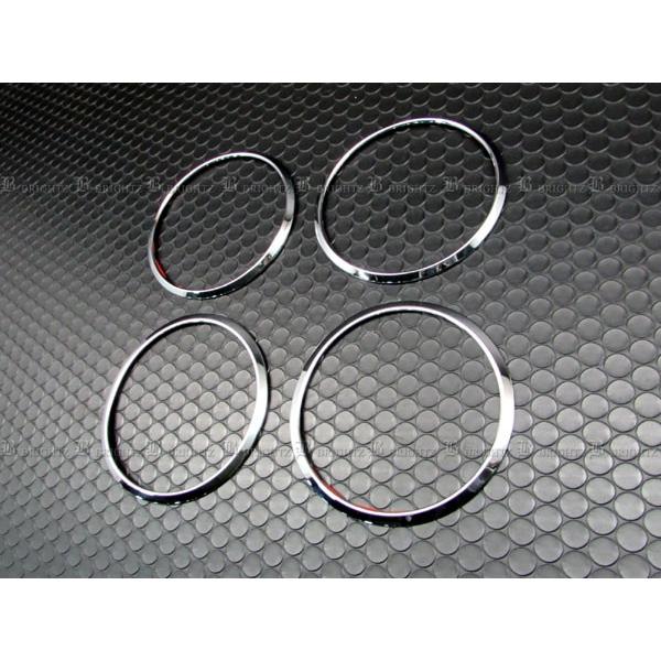 ブライツ BRIGHTZ ジェイド FR4 FR5 メッキスピーカーリング 4PC