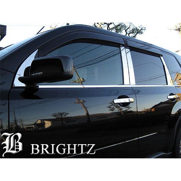 ブライツ BRIGHTZ エクストレイル T31 超鏡面ステンレスメッキピラー