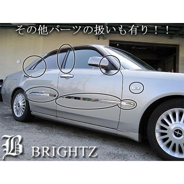 BRIGHTZ グロリア Y34 超鏡面メッキピラーパネルカバー 6PC バイザー無用 PIL−SIL−185｜brightz｜03