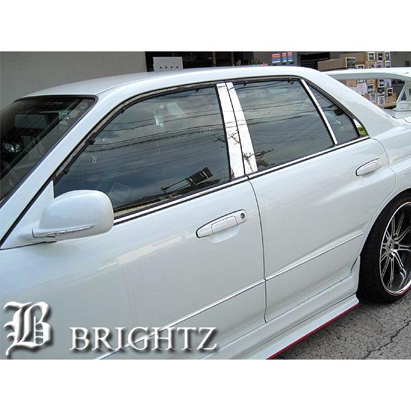 ブライツ BRIGHTZ スカイライン R34 4ドア 超鏡面ステンレスメッキ