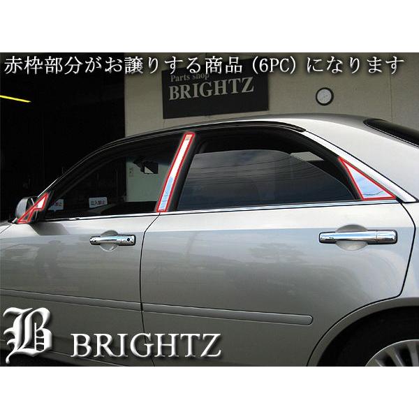 ブライツ BRIGHTZ セドリック Y34 超鏡面ステンレスメッキピラーパネル