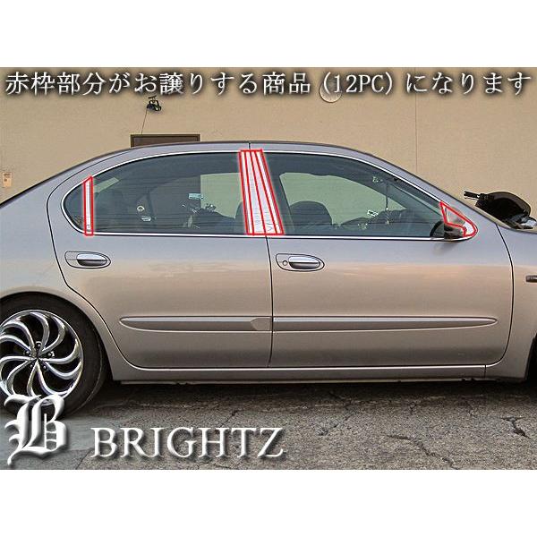 ブライツ BRIGHTZ セフィーロ A33 超鏡面ステンレスメッキピラーパネル