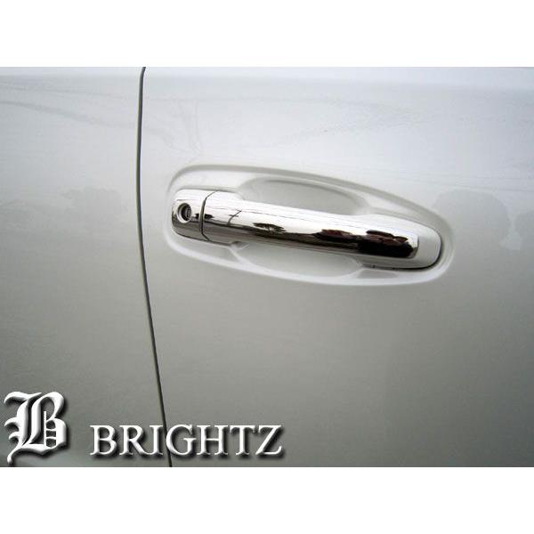 ブライツ BRIGHTZ プラド 150系 ステンレスメッキドアハンドルカバー