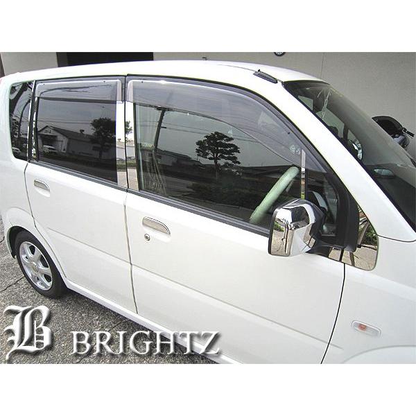 ブライツ BRIGHTZ ムーヴ L150・160系 超鏡面ステンレスメッキピラー