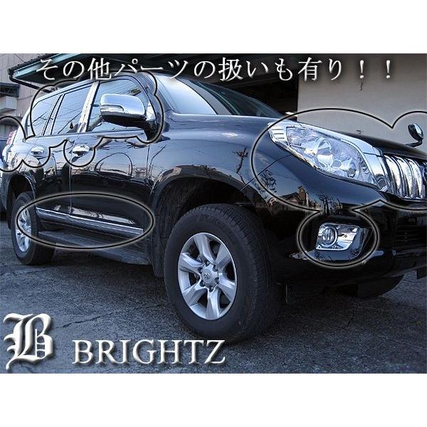 ブライツ BRIGHTZ プラド 150 151 中期 後期 超鏡面ステンレスブラック