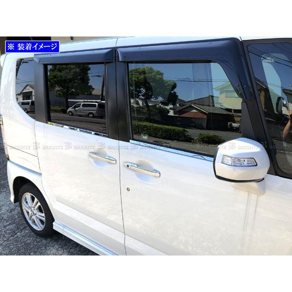 ブライツ BRIGHTZ N-BOX JF1 JF2 超鏡面ステンレスメッキウィンドウ