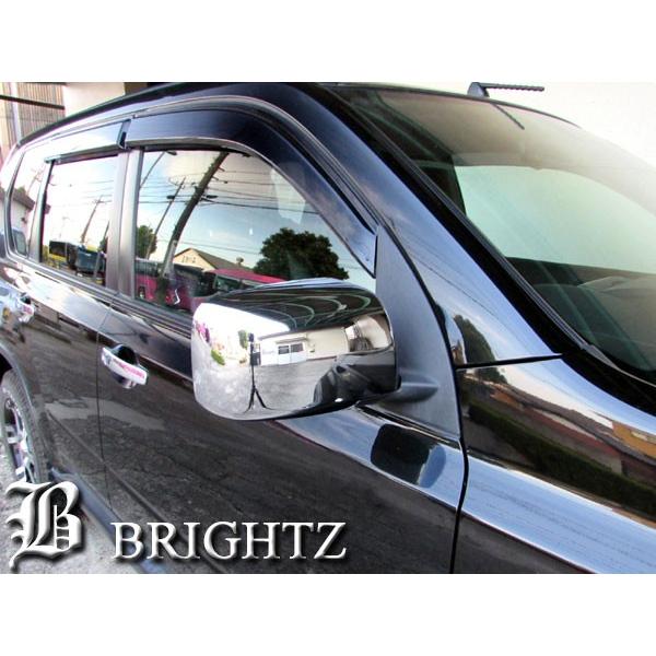 ブライツ BRIGHTZ エクストレイル T31 メッキドアミラーカバー Aタイプ