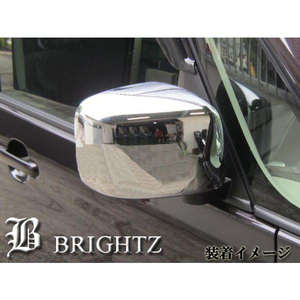 ブライツ BRIGHTZ ワゴンRスティングレー MH34S メッキドアミラー