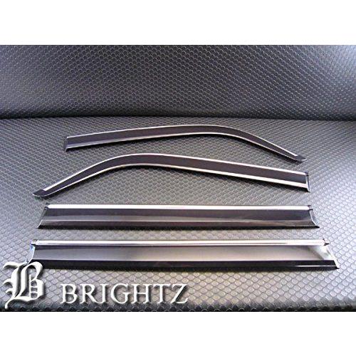 美品 Y31系 ロングドアバイザー 左右セット メッキ モール メッキモール ブライツ BRIGHTZ bB NCP30 NCP31 NCP35 サイドドアバイザー メッキ