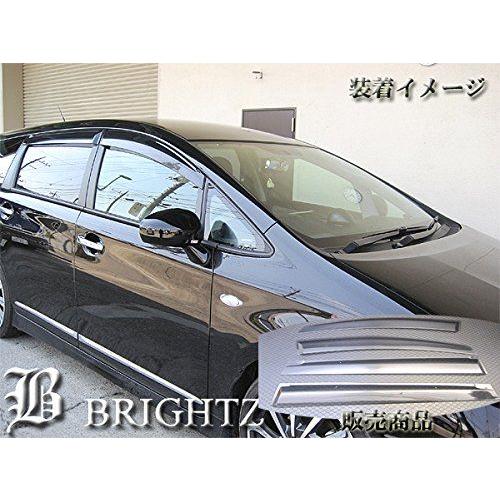 BRIGHTZ ウィッシュ 20 21 22 25 サイドドアバイザー 金具付 日除け 雨除け サンバイザー フロント リア リヤ INJ−V−026｜brightz｜02