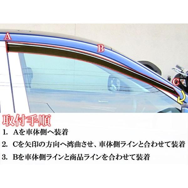 ブライツ BRIGHTZ アウトバック BR9 BRF BRM サイドドアバイザー
