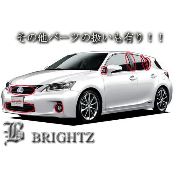CT200h ZWA10型 10pフル 高級プラチナム超鏡面ブラックメッキピラー