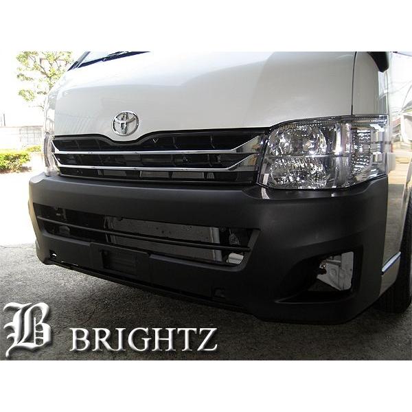 ブライツ BRIGHTZ ハイエース 200 3型 ワイド車専用 メッキフロント