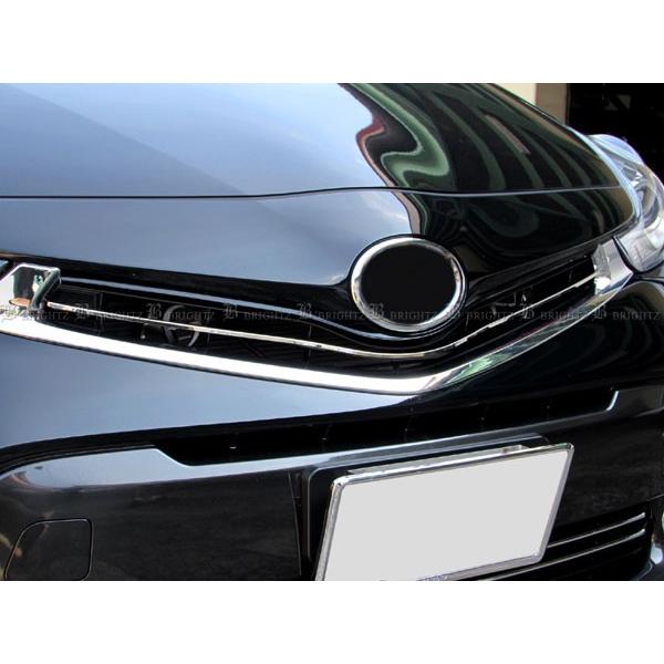 ブライツ BRIGHTZ プリウスα 40 41 後期 超鏡面ステンレスメッキ