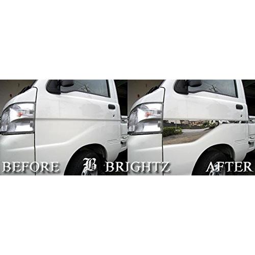 BRIGHTZ ピクシストラック S201U S211U 超鏡面ステンレスメッキサイドドアパネル SID−MOL−049_4