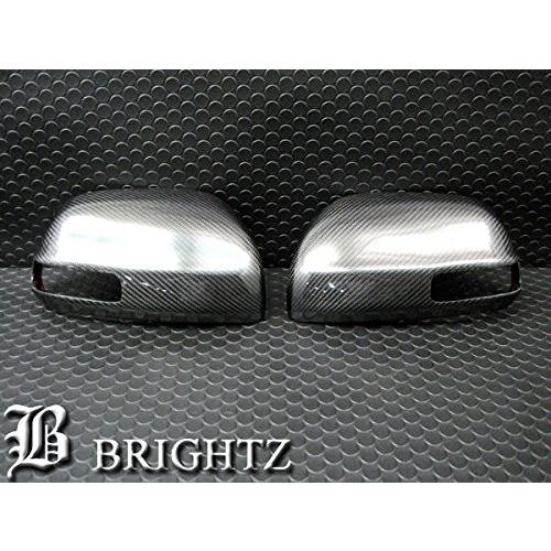 BRIGHTZ シエンタ NCP81G NCP85G 後期 リアルカーボンドアミラーカバー Lタイプ ガーニッシュ ベゼル パネル モール MIR−SID−182｜brightz