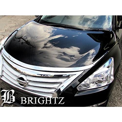 ブライツ BRIGHTZ ティアナ L33 メッキフロントボンネットベゼル M