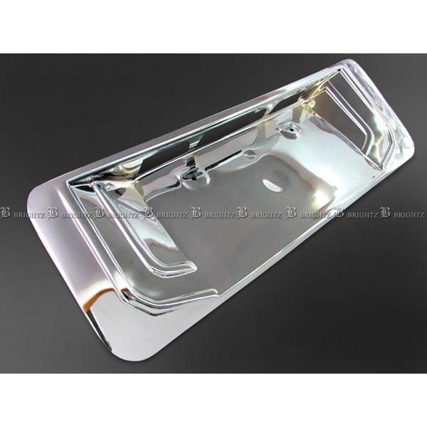 ウェイク LA700S LA710S メッキリアライセンスプレート