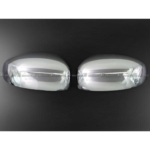 ブライツ BRIGHTZ スカイライン V36 前期 メッキドアミラーカバー 
