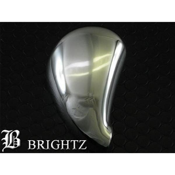 BRIGHTZ パジェロイオ H71W H72W H76W H77W メッキフェンダーミラーカバー アシスト 補助 ガーニッシュ ベゼル パネル MIR−FEN−008｜brightz｜02