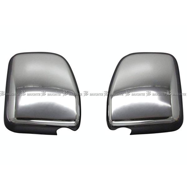 BRIGHTZ ハイゼットカーゴ 320 330 321 331 メッキドアミラーカバー A