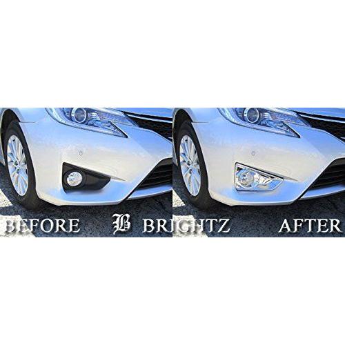 ブライツ BRIGHTZ マークX 130 133 135 中期 メッキフォグライトカバー