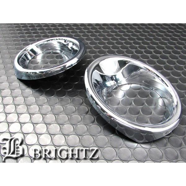 BRIGHTZ ヴォクシー 80 85 前期 メッキフォグライトカバー Aタイプ FOG
