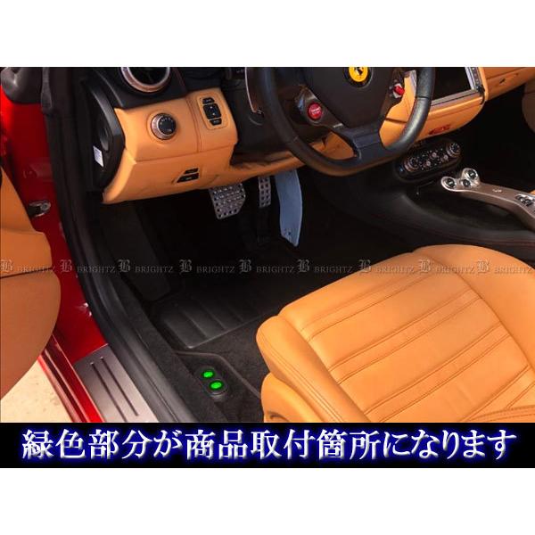 フェラーリ　ウェルカムキット　ノートホルダー NZ816 ノート専用ドリンクホルダー コンソール取り付け シルバー