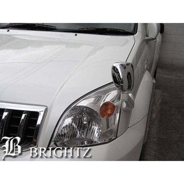 ブライツ BRIGHTZ ランクル 200 202 メッキフェンダーミラーカバー