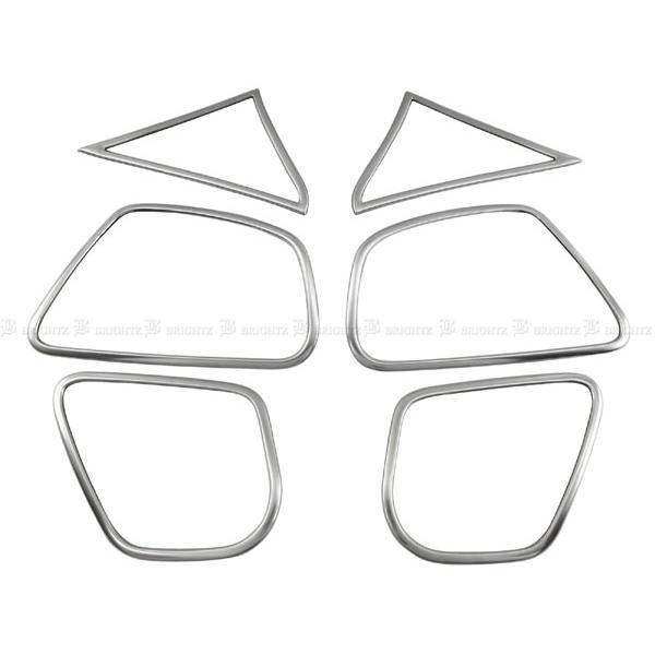 ブライツ BRIGHTZ スカイライン V37 ステンレスドアスピーカーリング