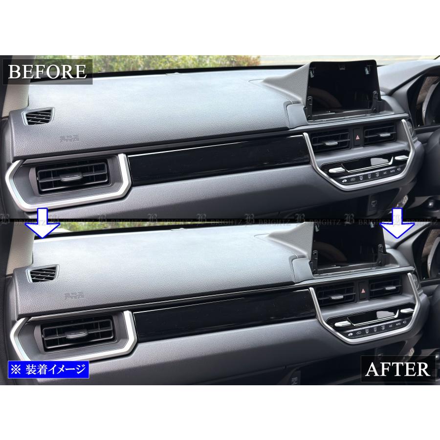 【フルセット祭り開催】WR-V DG5型　超鏡面ブラックメッキピラー ブライツ BRIGHTZ WR-V DG5 超鏡面ステンレスブラックメッキダッシュ
