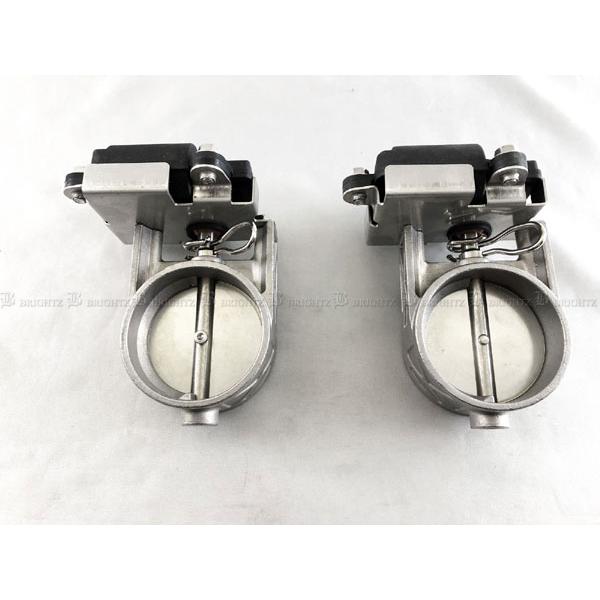 ブライツ BRIGHTZ 電動マフラー可変バルブ 2PC 63mm コントローラー