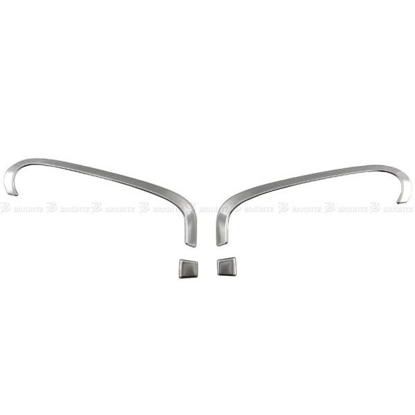 ブライツ BRIGHTZ ポルシェ 911 991 ステンレスドアミラーモール 4PC