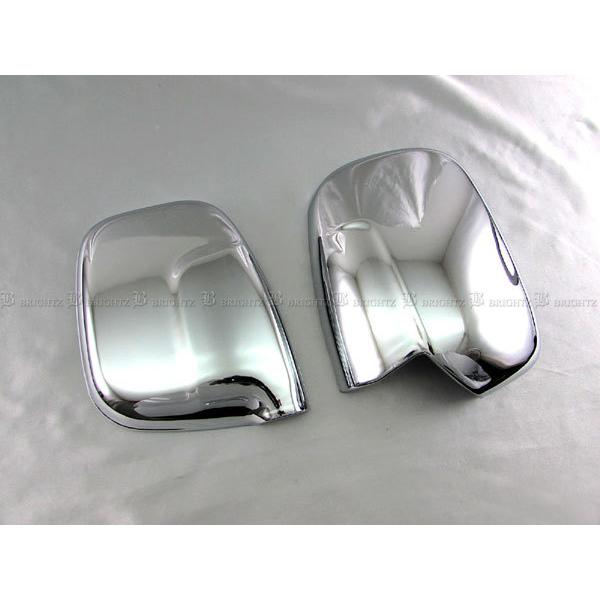 BRIGHTZ ミニキャブバン U61V 62V メッキドアミラーカバー ガーニッシュ ベゼル パネル モール MIR&minus;SID&minus;320