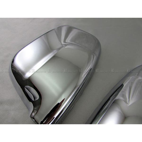BRIGHTZ ミニキャブバン U61V 62V メッキドアミラーカバー ガーニッシュ ベゼル パネル モール MIR&minus;SID&minus;320