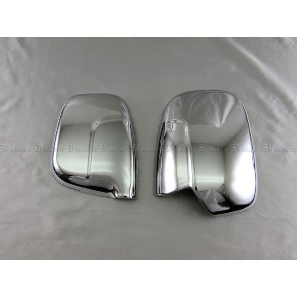 BRIGHTZ ミニキャブバン U61V 62V メッキドアミラーカバー ガーニッシュ ベゼル パネル モール MIR&minus;SID&minus;320