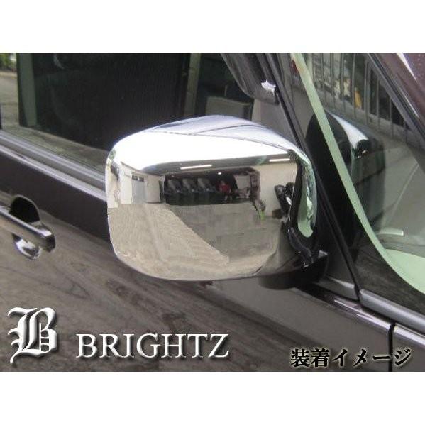 ブライツ BRIGHTZ エブリイワゴン DA17W メッキドアミラーカバー A