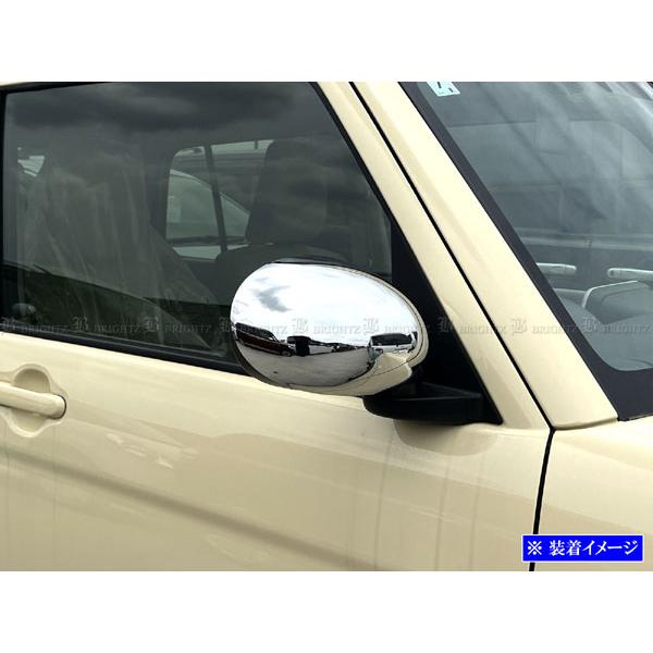 ブライツ BRIGHTZ アルトラパン HE33S メッキサイドドアミラーカバー
