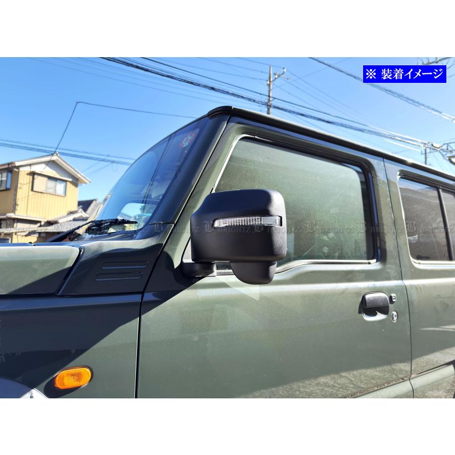 ブライツ BRIGHTZ ジムニーノマド JC74W ドアミラーカバー チップ塗装