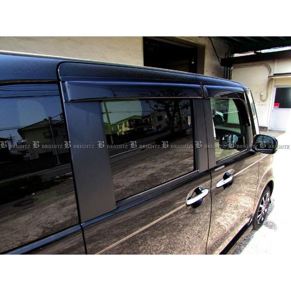 さと ブライツ BRIGHTZ N-BOX JF3 JF4 サイドドアバイザー 日除け 雨除け