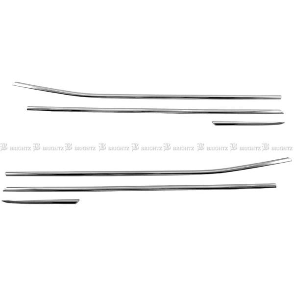 ブライツ BRIGHTZ RAV4 PHV AXAP54 超鏡面ステンレスメッキウィンドウ