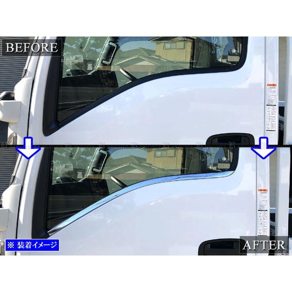 ブライツ(車) BRIGHTZ いすゞ エルフ 超鏡面ステンレスメッキ