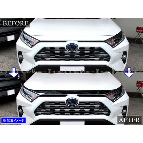 ブライツ BRIGHTZ RAV4 PHV AXAP54 メッキボンネットガーニッシュ GRI