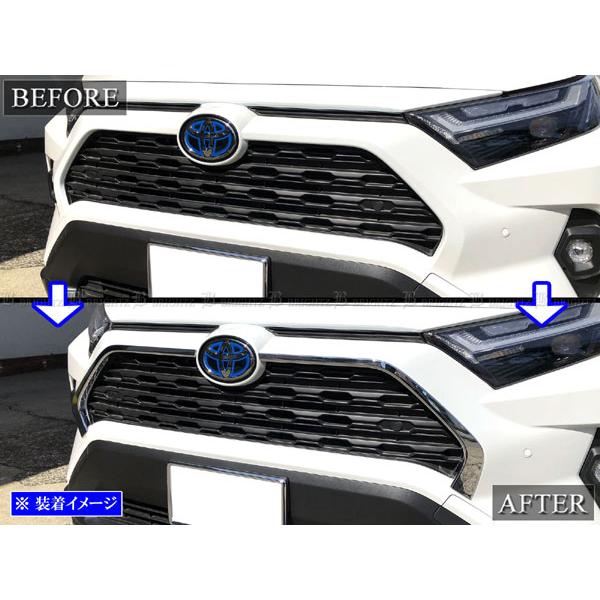 ブライツ(車) BRIGHTZ RAV4 PHV AXAP54 メッキサラウンドグリル