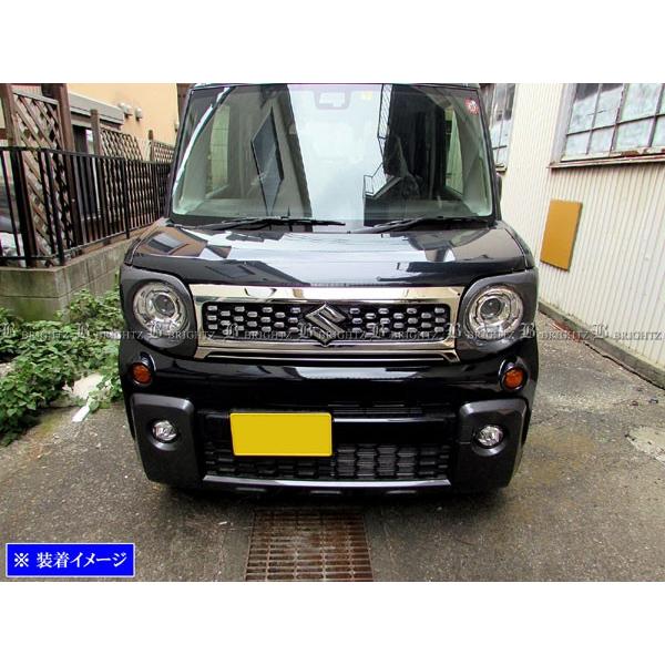 アフェクション　スペーシアギア　mk53S フロントグリル　中古 スペーシアギア MK53S フロントグリル affection/アフェクション